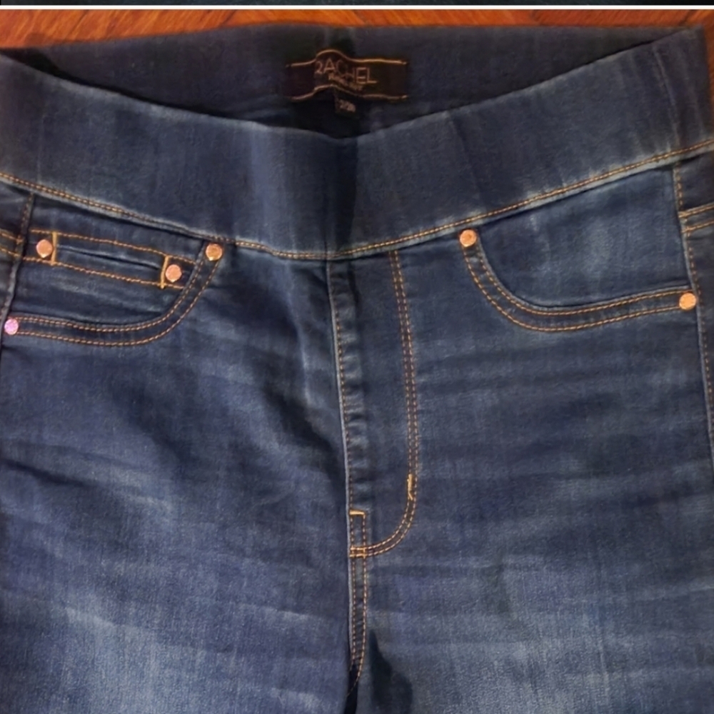 HP🔥🔥🔥🔥NWT Peace High Rise Ankle Skinny Jeans by Rachel sz 2/ 26 - Picture 6 of 12